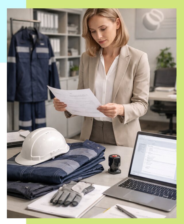 Сертификация спецодежды в Великих Луке от 7236 р. | Алешин-Вкл