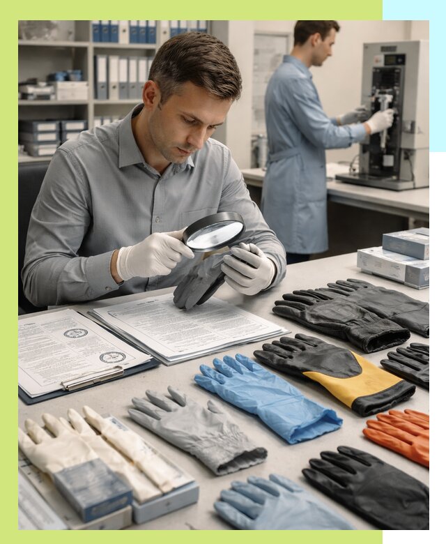 Сертификация перчаток и средств защиты продукции в Великих Луке