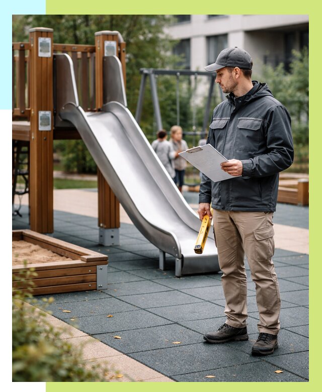 Сертификация детских площадок в Великих Луке от 25843 р. | Алешин-Вкл