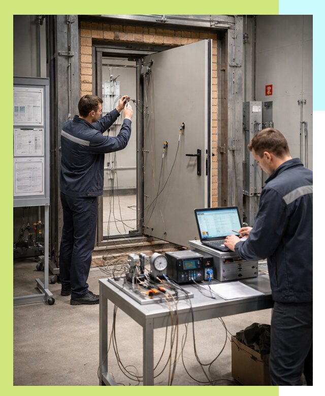 Сертификация противопожарных дверей в Великих Луке по ГОСТ и ТР