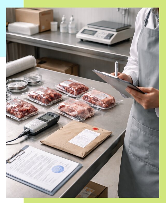 Сертификат на мясо и декларация в Великих Луке от 8786 р. | Алешин-Вкл