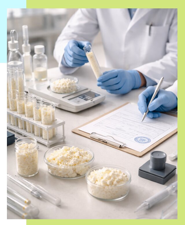 Сертификация творога в Великих Луке от 12404 р. под ключ | Алешин-Вкл