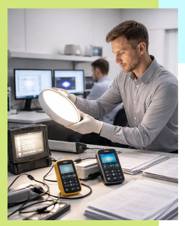 Сертификация светильников в Великих Луке: испытания и оформление