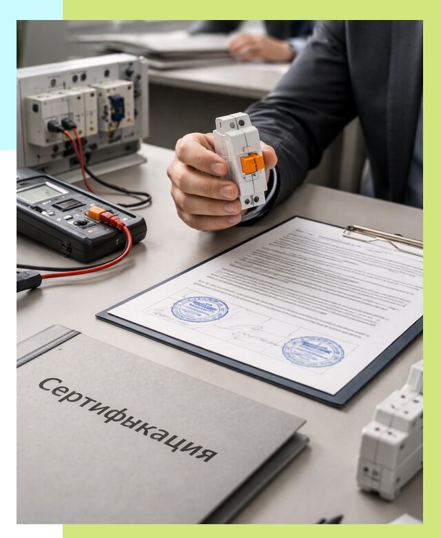 Сертификация выключателей под ключ в Великих Луке от 15506 р. | Алешин-Вкл