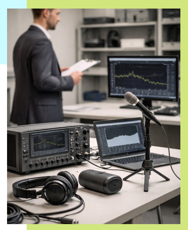 Сертификация аудиотехники в Великих Луке от 15506 р., Алешин-Вкл