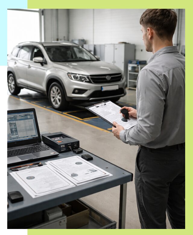 Сертификация транспортных средств в Великих Луке от 12404 р. | Алешин-Вкл