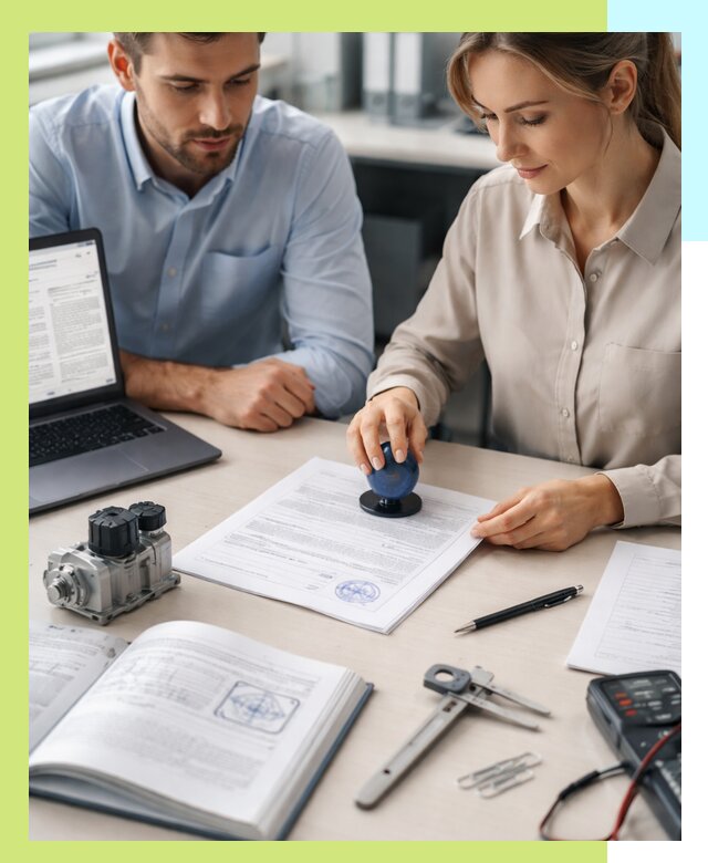 Выдача паспорта изделия и техническая экспертиза продукции в Великих Луке