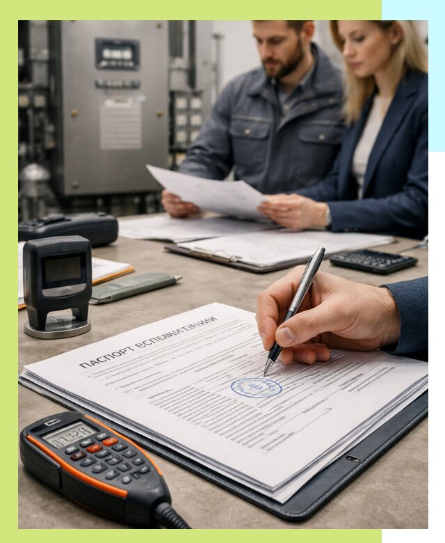 Оформление паспорта эксплуатации оборудования в Великих Луке