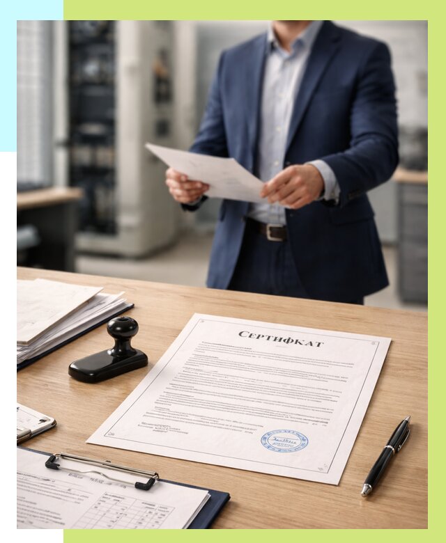 Сертификат на оборудование в Великих Луке от 15506 р. | Алешин-Вкл