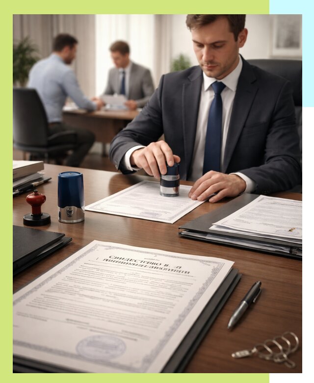 Оформление свидетельства о государственной регистрации в Великих Луке