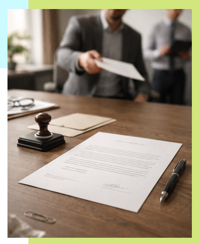 Отказное письмо по сертификации в Великих Луке от 3618 р. | Алешин-Вкл