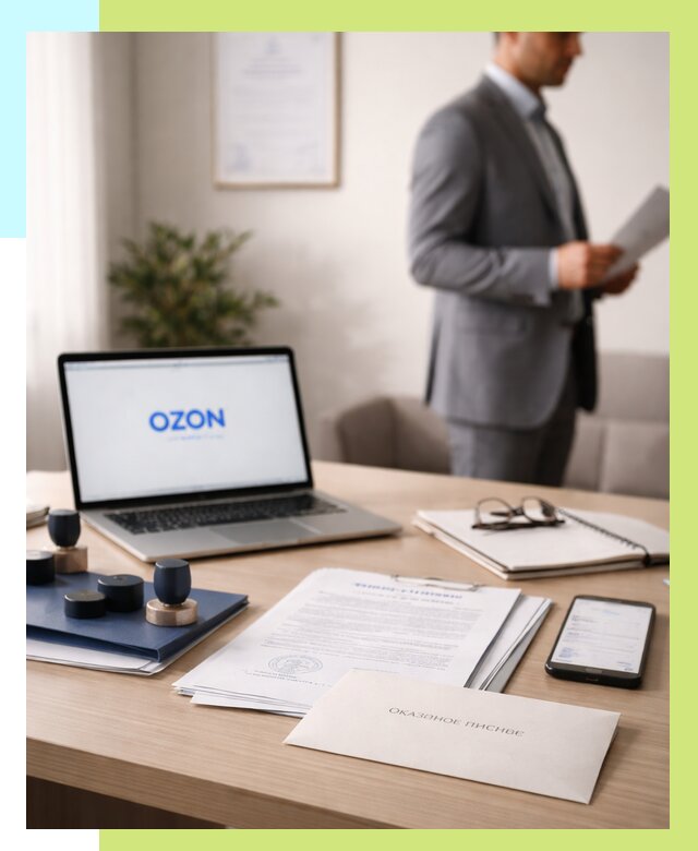 Отказное письмо для Ozon в Великих Луке от 3618 р. | Алешин-Вкл