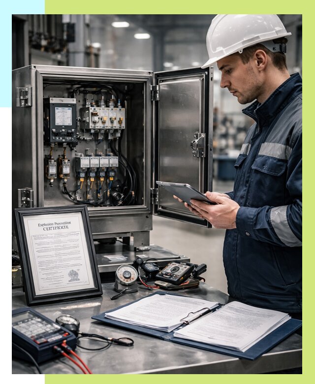 Сертификат взрывозащиты в Великих Луке от 46517 р. | Алешин-Вкл