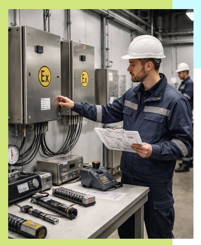 Сертификат взрывозащиты промышленного оборудования в Великих Луке