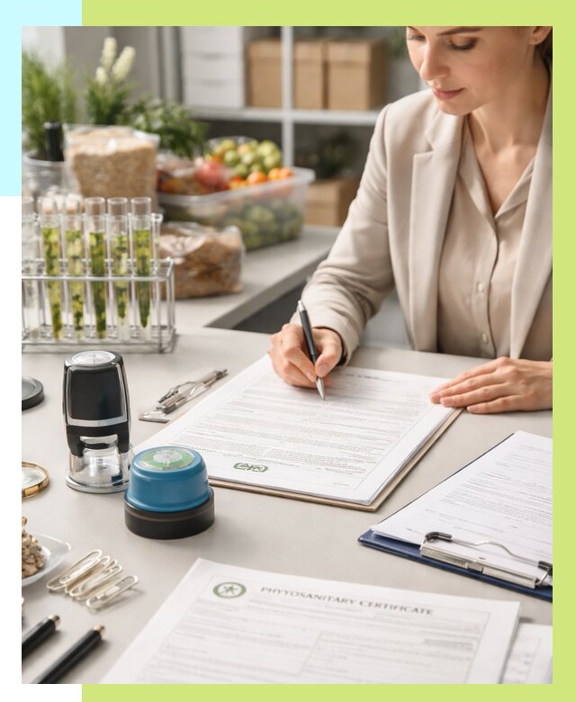 Фитосанитарный сертификат оформить в Великих Луке от 4652 р. | Алешин-Вкл