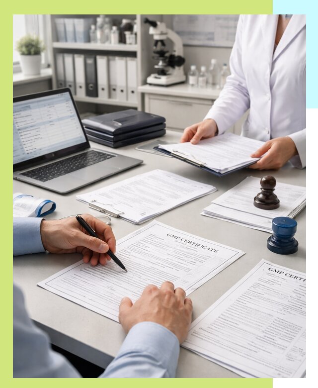 Оформление сертификата GMP в Великих Луке для фармпроизводства