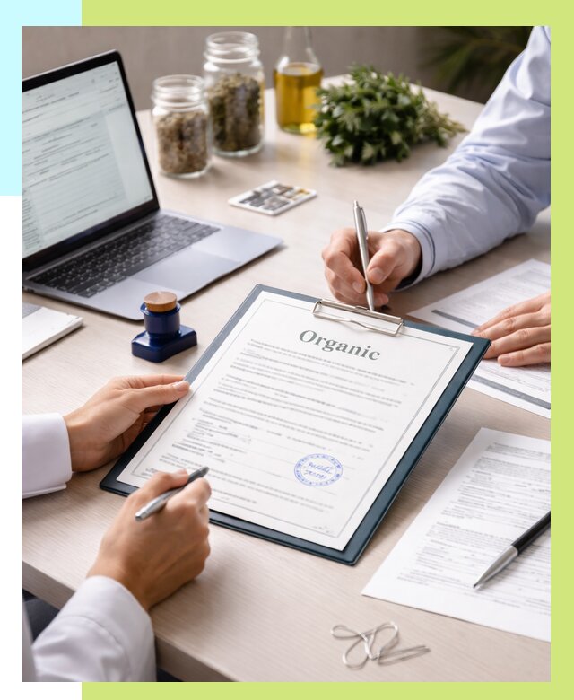 Оформление сертификат органик в Великих Луке от 31011 р. | Алешин-Вкл