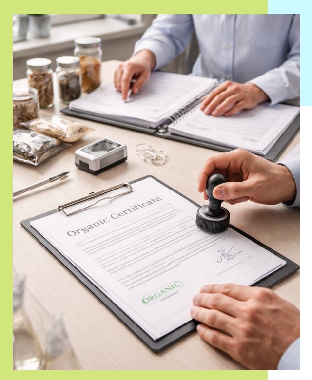Получение органик сертификата для продукции в Великих Луке
