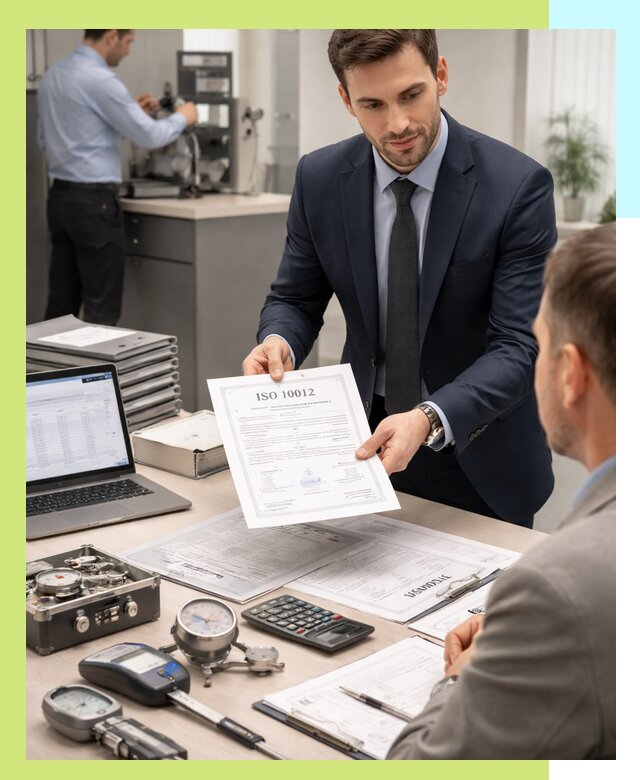 Выдача сертификата ISO 10012 по требованиям метрологии в Великих Луке